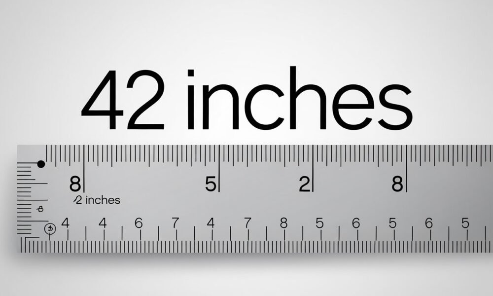 how tall is 42 inches