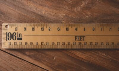 96 inches in feet
