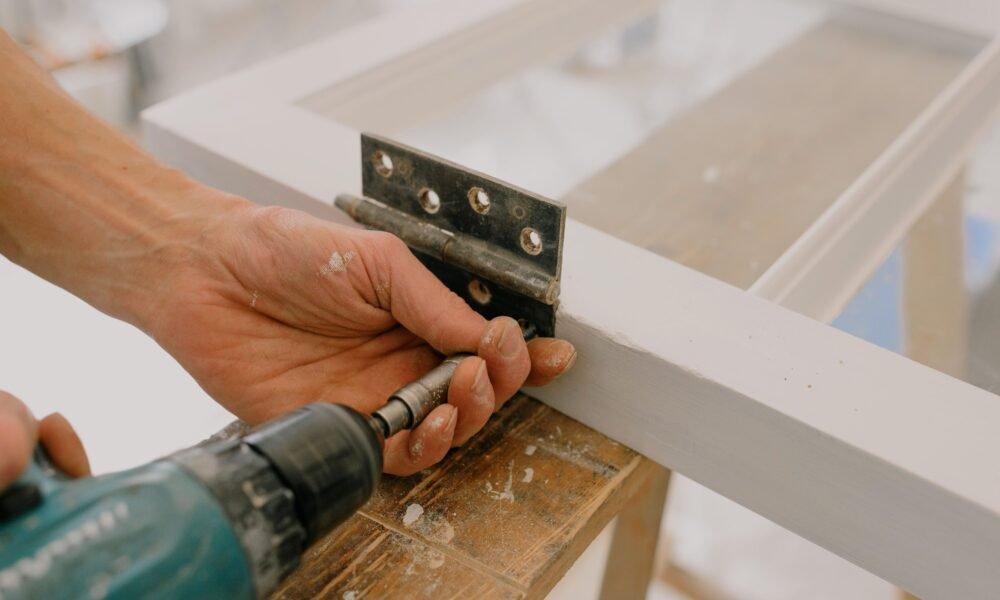 how to fix a sagging door
