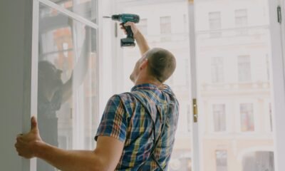 how to fix a sagging door